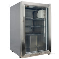 Ρυθμιζόμενη θερμοκρασία μαύρο ψυγείο από γυαλί για σπίτι